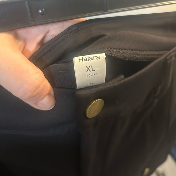 HALARA Black Cargo Pants NWT XL - Picture 9 of 11